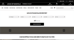 Desktop Screenshot of lexusofnashville.com